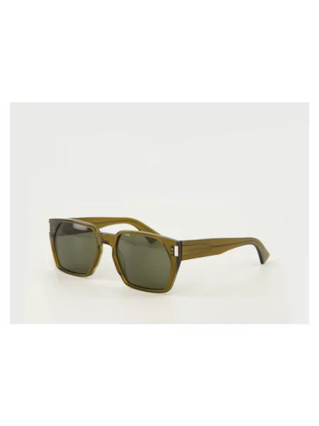 Okulary przeciwsłoneczne Saint Laurent brązowe