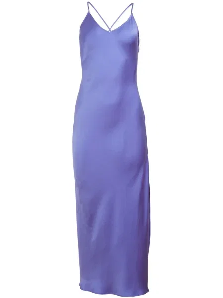 Maxi šaty Fleur Du Mal modrá