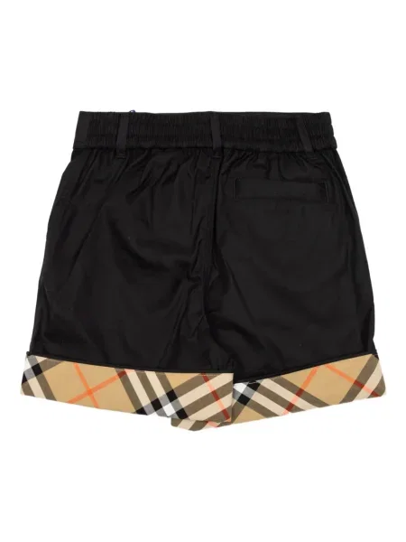 Szorty dziecięce Burberry czarne