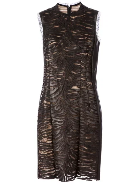 Rochie Alexandre Vauthier din dantelă de costum negru