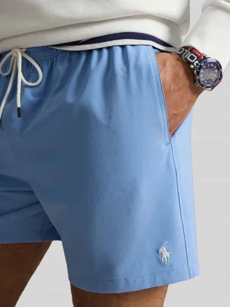 Kąpielówki Polo Ralph Lauren Underwear z logo niebieskie