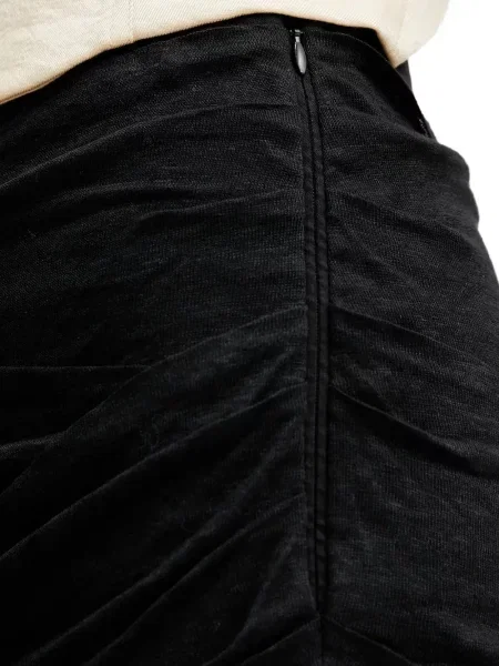 Fustă midi Pinko până la genunchi negru