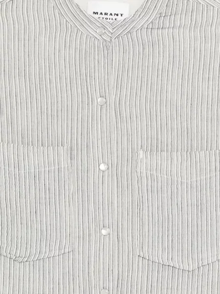 Koszula Marant Etoile w paski biała
