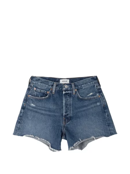 Pantaloni scurți Agolde albastru