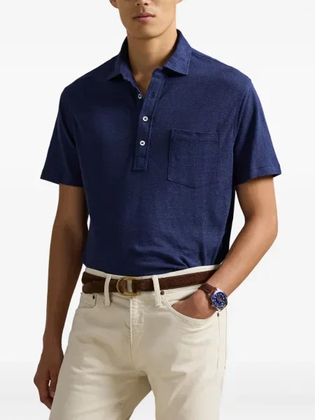 Кожени чорапи Polo Ralph Lauren с отворена пета с пейсли десен бяло