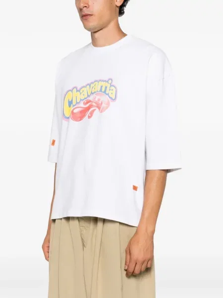 Tricou Willy Chavarria alb