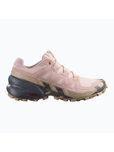 Încălțăminte de alergare pentru femei Salomon Speedcross 6 tapioca/shadow gray gri