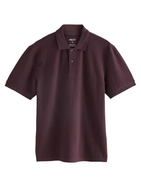 Next Tricou burgundy roșu