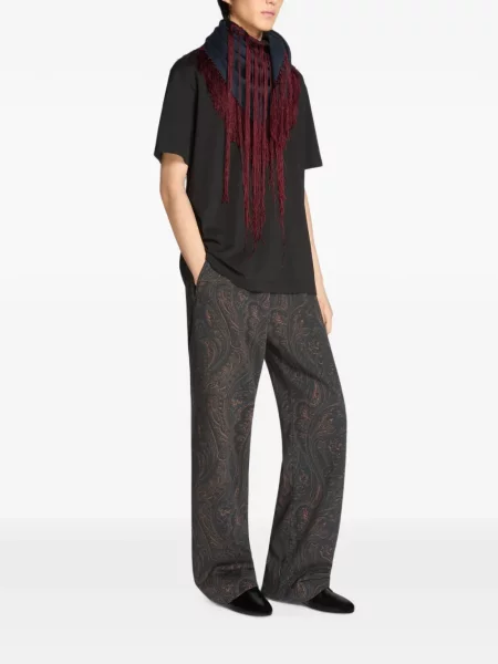 Pantaloni sport Dries Van Noten albastru