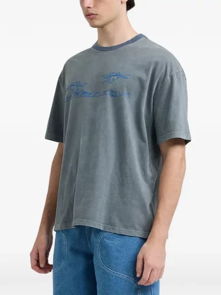 Tricou Off Duty cu decolteu rotund albastru