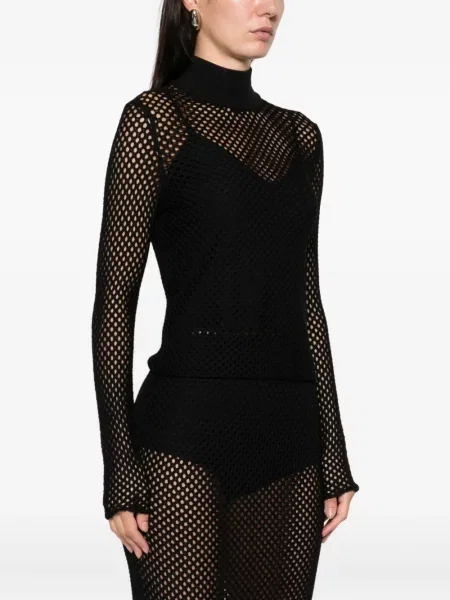 Pulover Simkhai lung negru