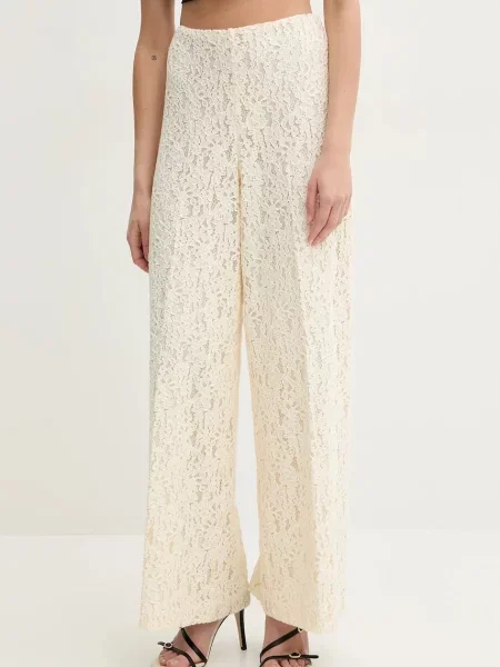 Twinset pantaloni bej