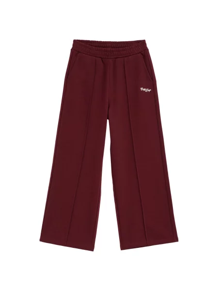 WE Fashion Pantaloni vin roșu