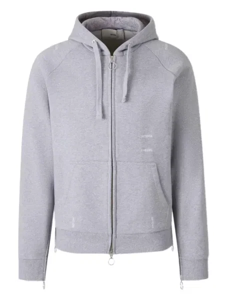 Hanorac cu glugă Setchu cu broderie gri