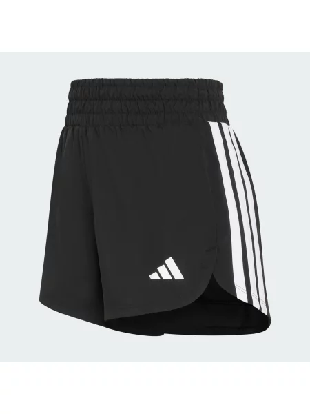 Szorty treningowe Pacer Workout Woven High Rise białe