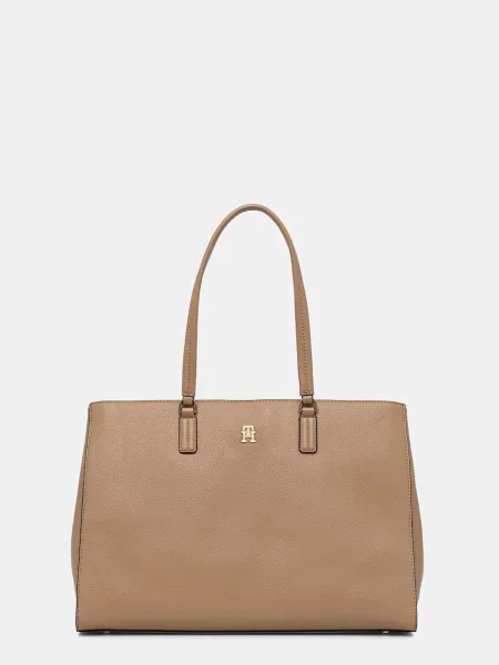 Tommy Hilfiger Geantă shopper TH DAILY maro
