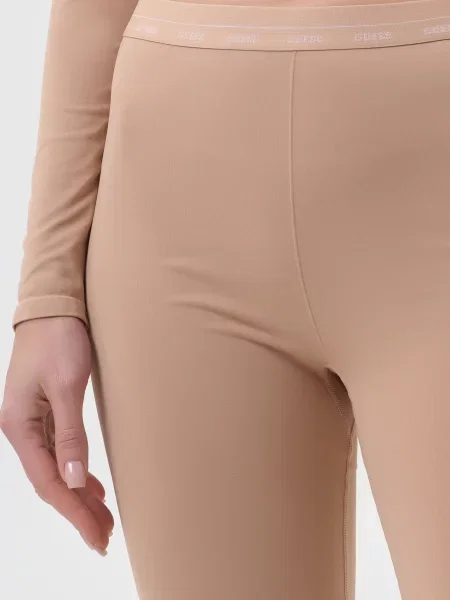 Леггинсы Guess бежевые