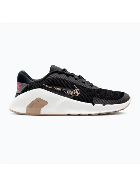 Încălțăminte de antrenament pentru femei Nike Flex Train Print black/iron grey/sail/multi color negru