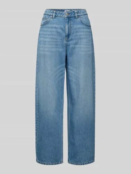 Jeansy o luźnym kroju z 5 Jake*s Casual niebieskie