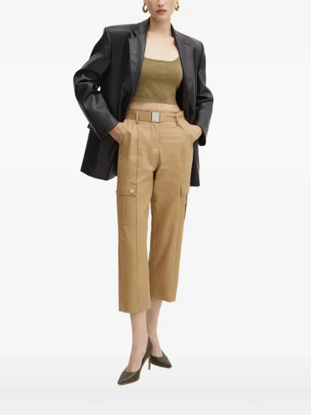 Top Pinko din jacard verde