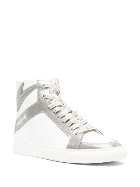 Kožené tenisky Zadig&voltaire bílé