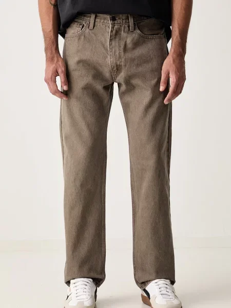 Levi's blugi straight pentru bărbați RELAXED STRAIGHT maro