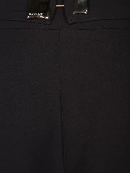 Pantaloni Danamé cu autograf negru