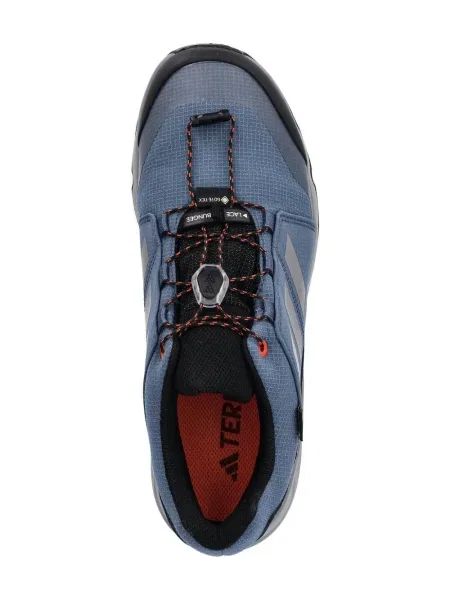 Мрежести маратонки Adidas Terrex с принт в тропически десен черно