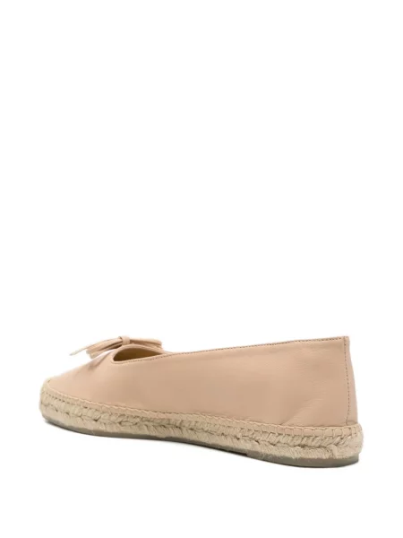 Espadrile Castaner cu funde din piele