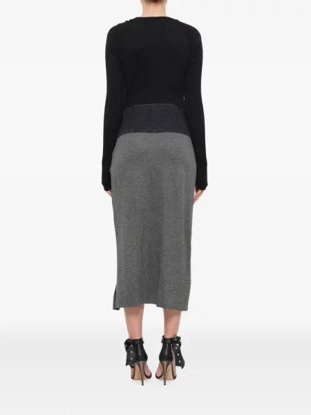 Rochie midi Neil Barrett negru