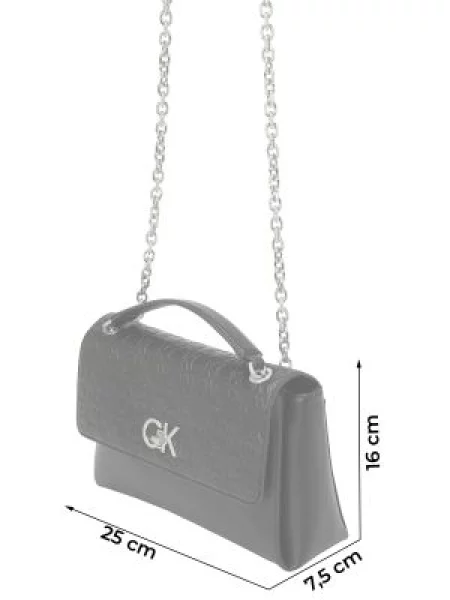 Crossbody kabelka Calvin Klein čierna