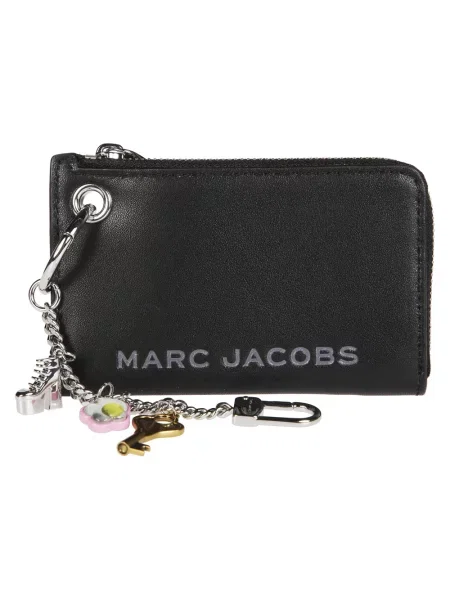 Portfel Marc Jacobs elegancki czarny