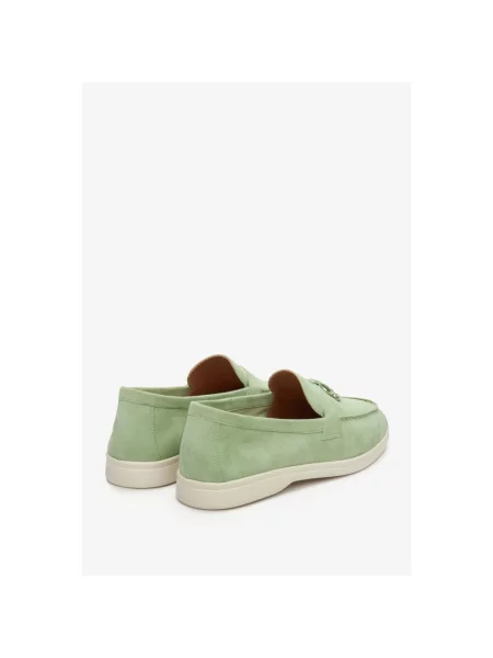 Лоферы Estro зеленые