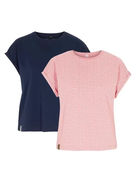T-shirt 2 szt. różowa