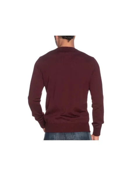 Sweter Refrigiwear wełniany czerwony