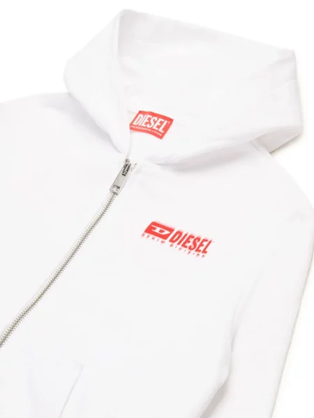 Hoodie Diesel λευκό
