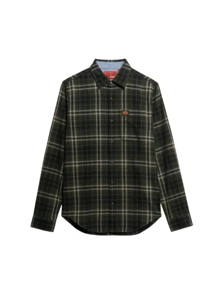 Koszula Superdry zielona