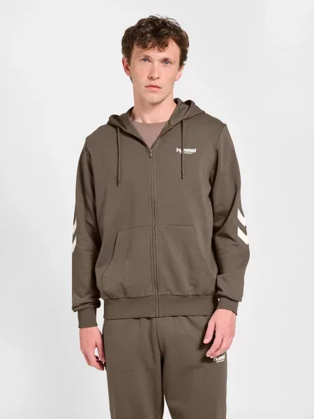 Bluza z kapturem Hummel Legacy brązowa