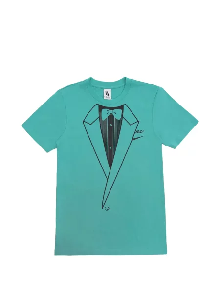 Tricou Nike cu imagine cu gradient cu glugă albastru