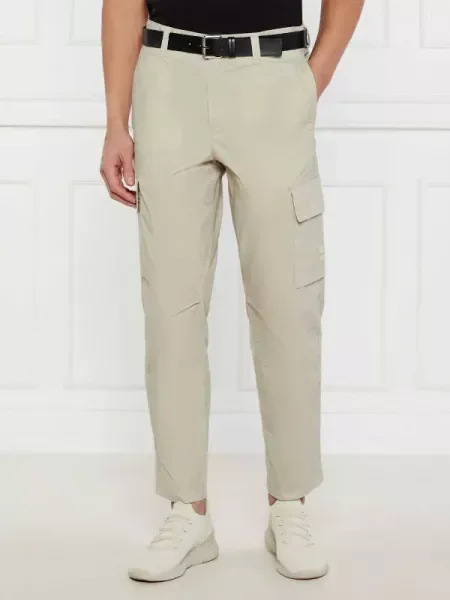 BOSS ORANGE Pantaloni cargo Sisla | Tapered fit bej