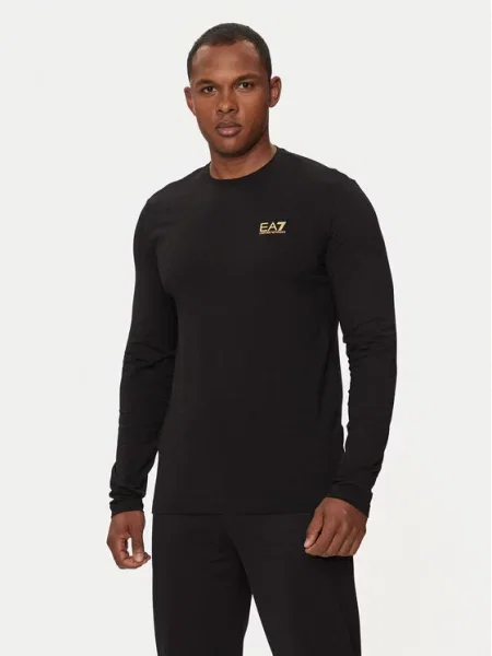 Лонгслів Ea7 Emporio Armani чорний