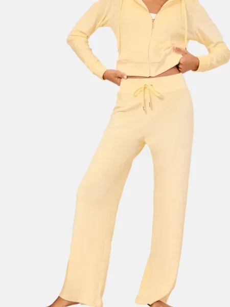 Lipsy Pantaloni deschis galben