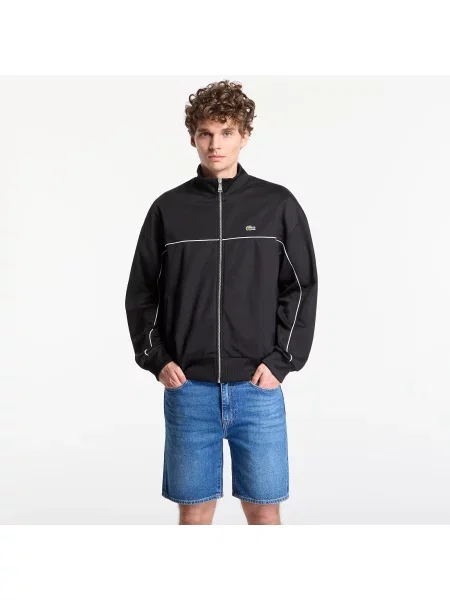 Hanorac sport Lacoste negru