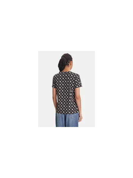 Guess Póló Regular Fit fekete