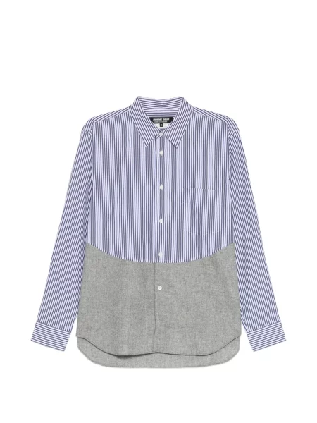 Lung cămașă Comme Des Garçons Homme Deux albastru