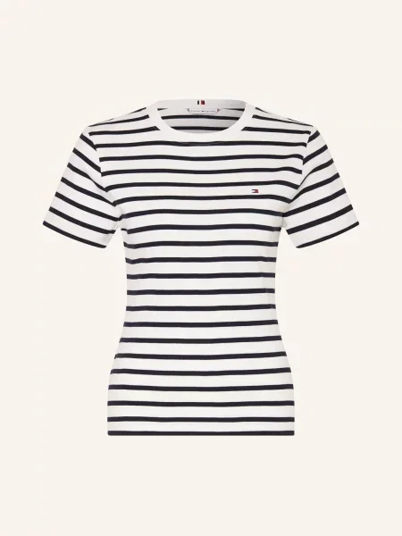 Tommy Hilfiger Tričko režná/ tmavě modrá