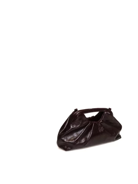 Kopertówka My Best Bags skórzana brązowa