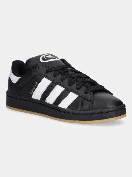 Adidas Originals Kožne tenisice Campus crna