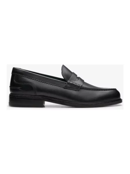 Sneakers Clarks CraftJames Lo Black Leather EUR 41 czarne