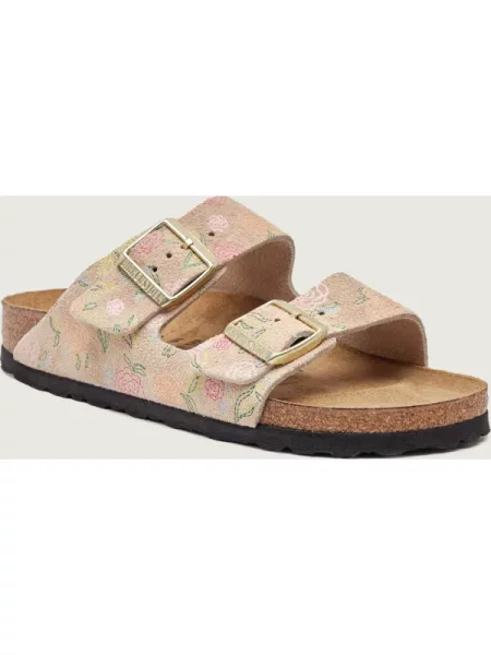 Birkenstock Șlapi Arizona | narrow fit | piele întoarsă bej